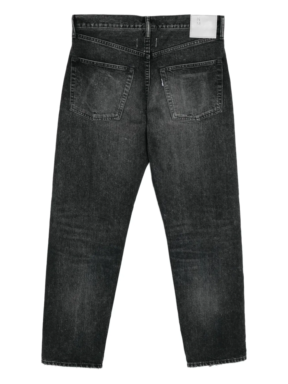 Junya Watanabe MAN Gerafelde jeans Grijs