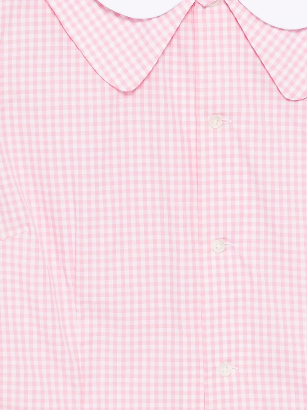 Comme Des Garcons Girl Double-collar Shirt In Pink