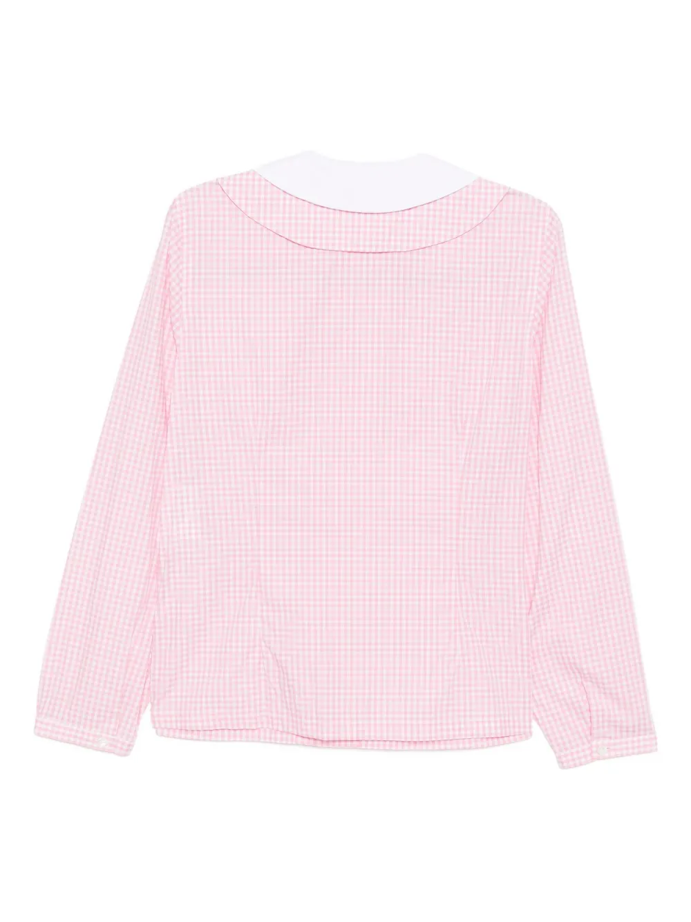 Comme Des Garcons Girl Double-collar Shirt In Pink