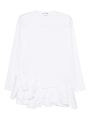Sacai レイヤード Tシャツ | ホワイト | FARFETCH JP