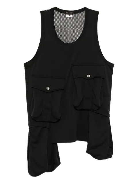 Comme des Garçons Homme Plus haut à design asymétrique