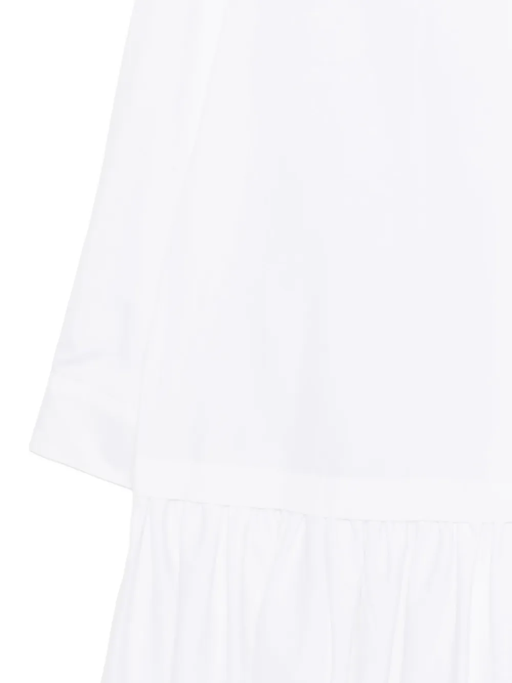 Comme Des Garçons Girl Katoenen shirtjurk Wit