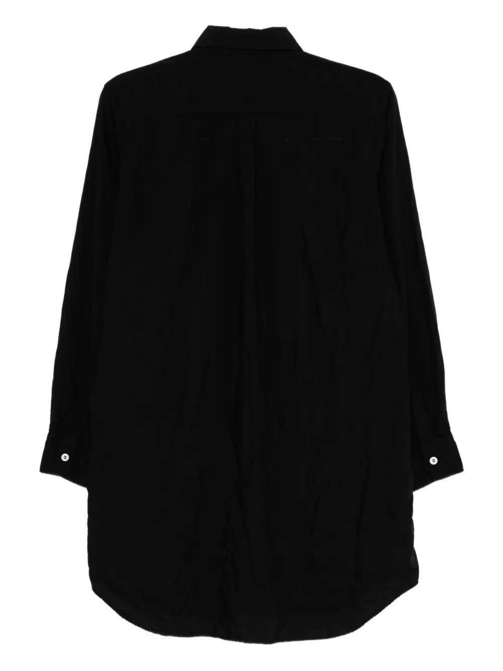 Comme Des Garçons Cut-out Blouses In Black