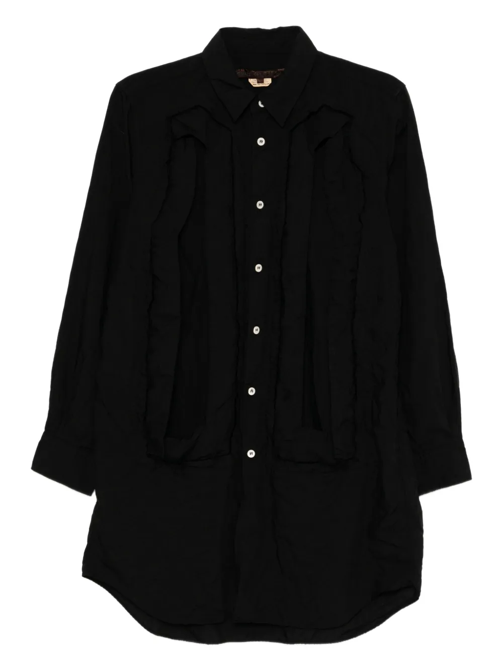 Comme Des Garçons cut-out blouses - Nero