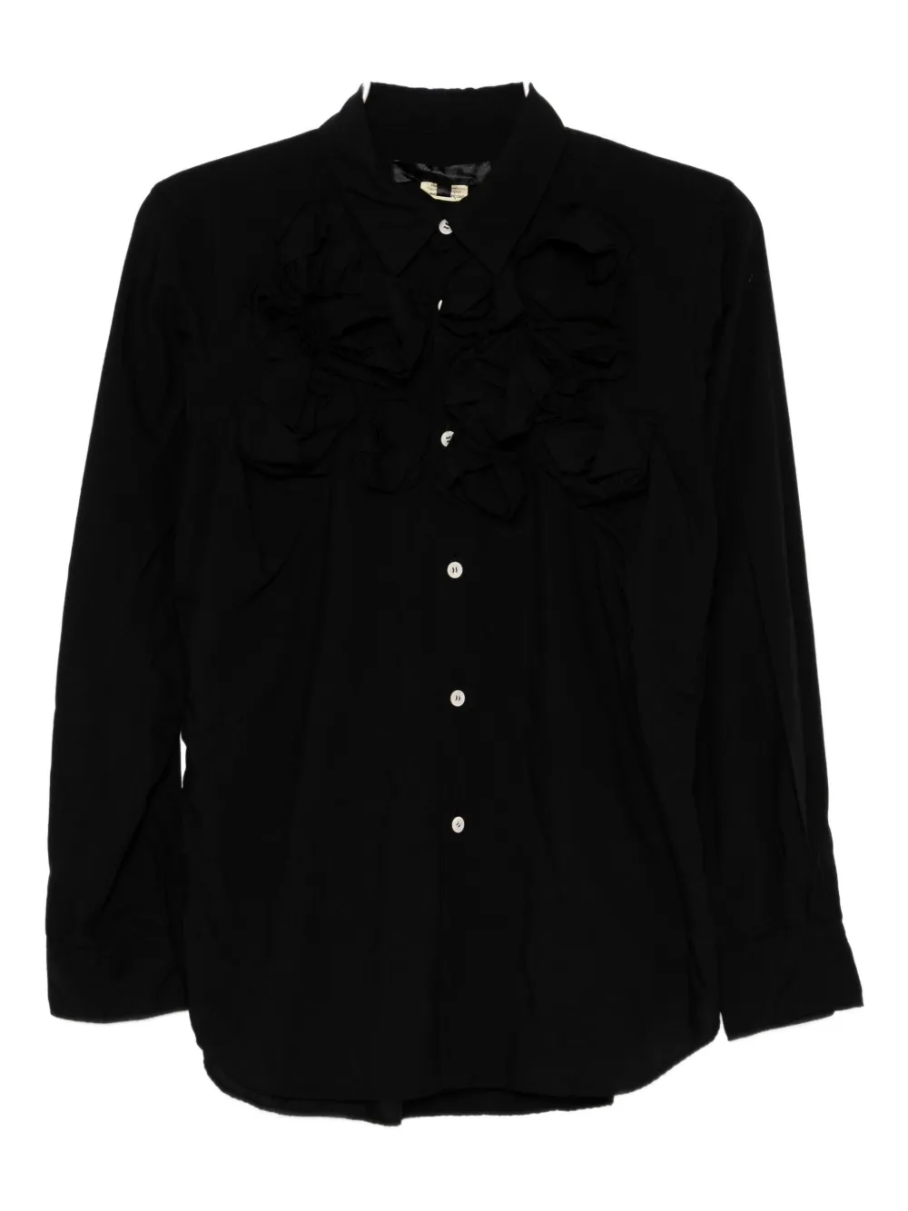 Comme Des Garçons Comme Des Garçons rose detail blouses - Nero