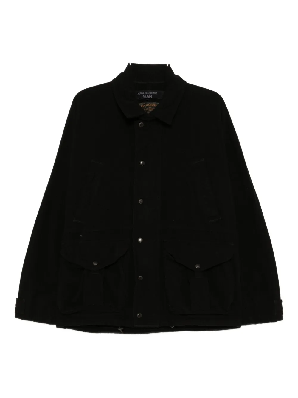 Junya Watanabe Button-up Jacket In Black