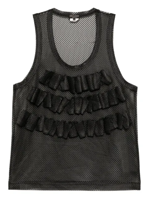 Comme des Garçons Homme Plus 网纱荷叶边马甲