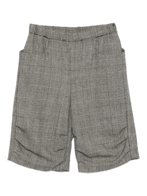 Noir Kei Ninomiya houndstooth-print shorts