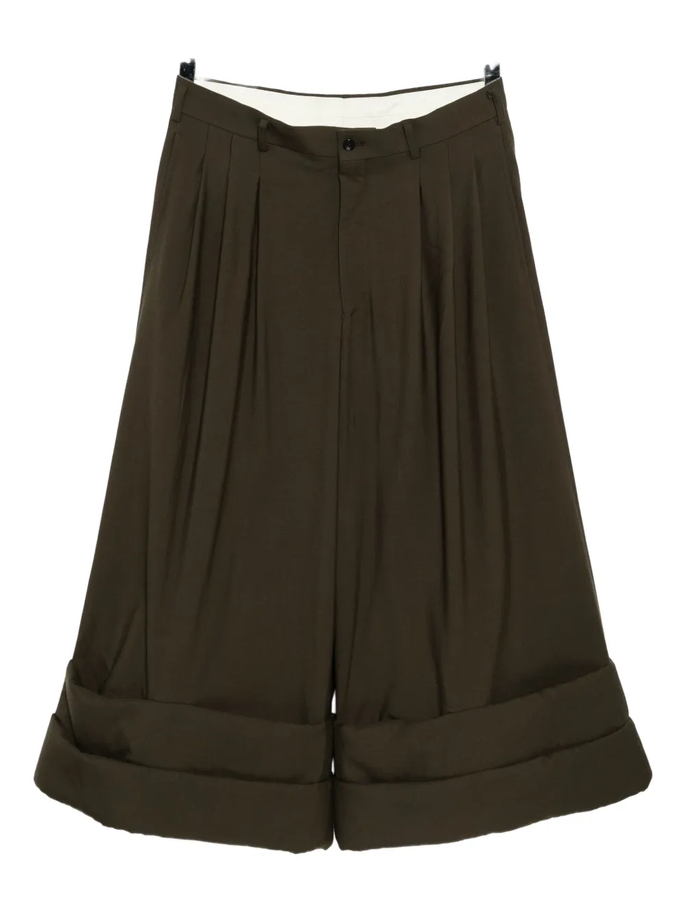 Comme des Garçons Homme Plus pleated trousers - Verde