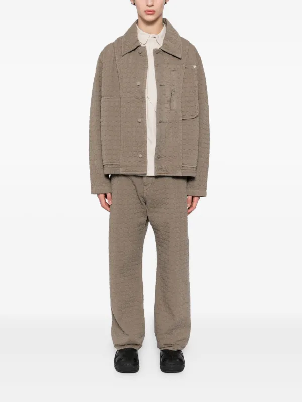 Craig Green circle-quilted Jacket | Brown | FARFETCH