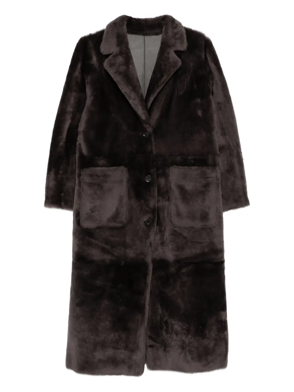 Arma reversible single-breasted coat | Brown | Image 1