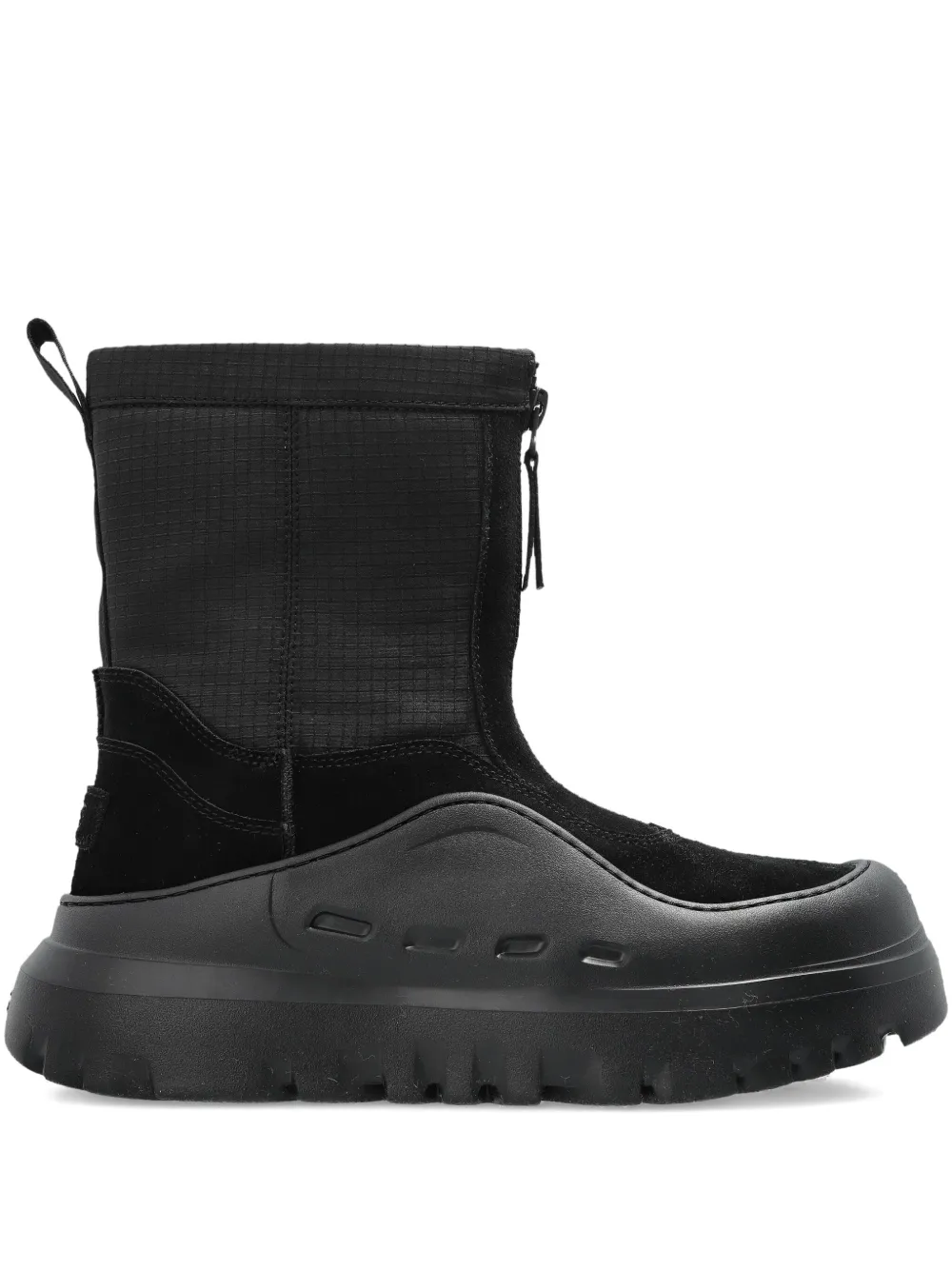UGG baskets en daim à fermeture zippée | noir | Image 1