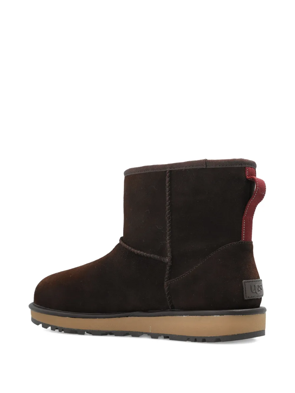 UGG Suède laarzen met treklus Bruin