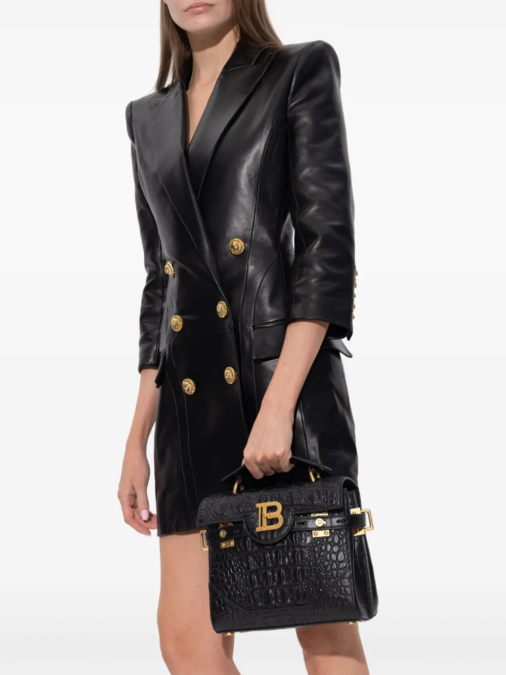 Balmain B-Buzz tote bag - Zwart
