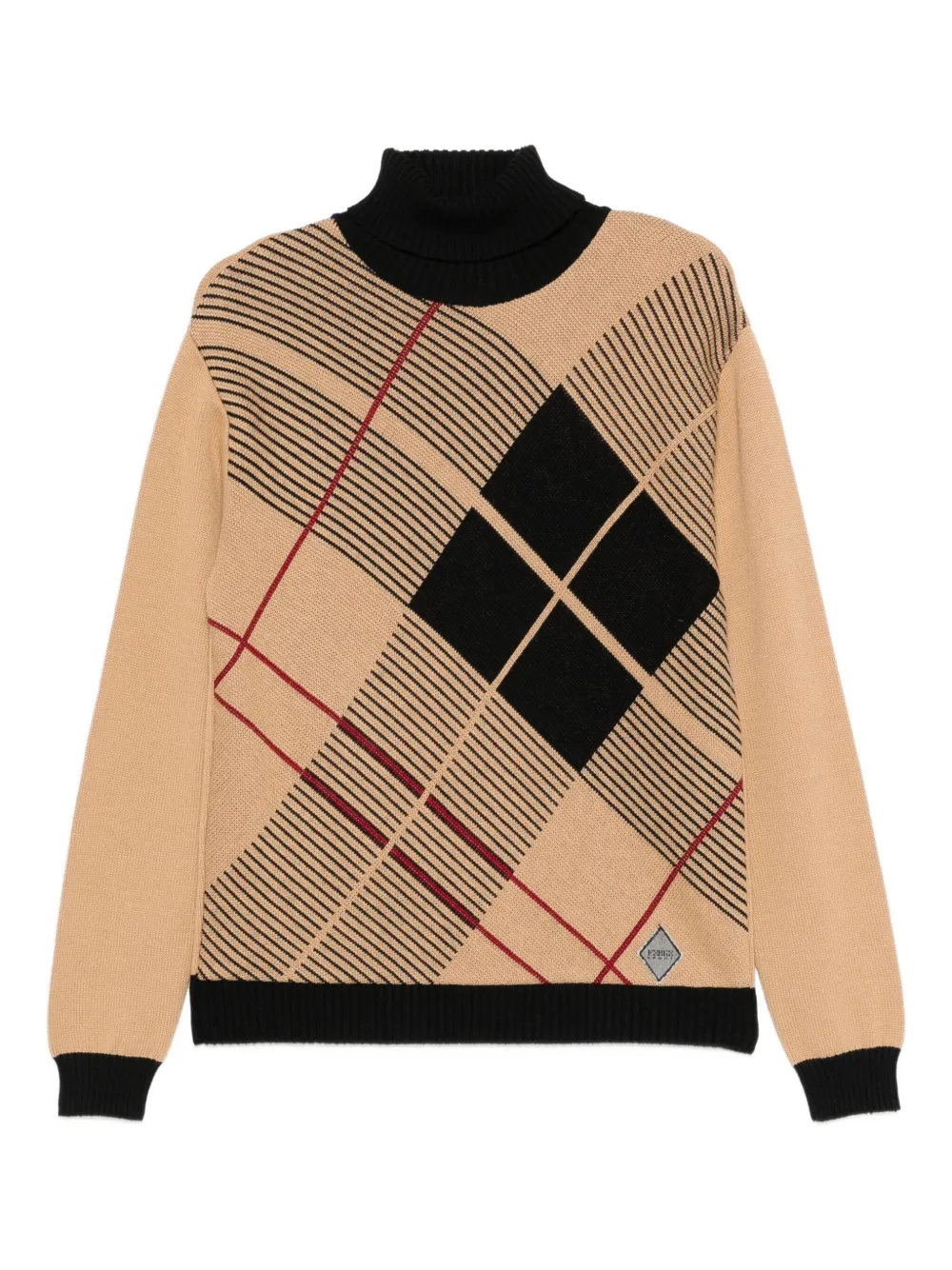 Gianfranco Ferré Pre-Owned 1990s patterned sweater | Neutrals | Image 1