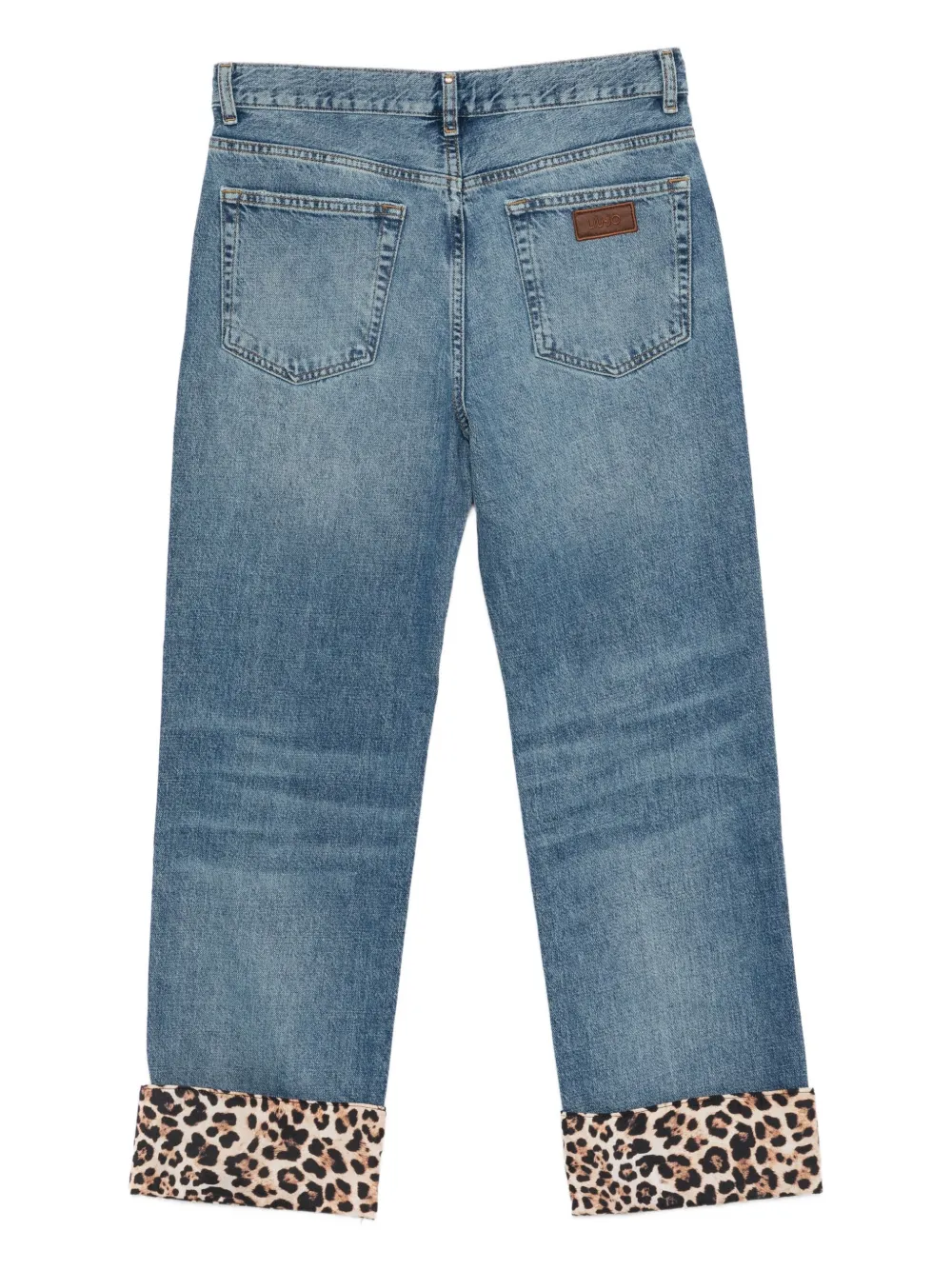LIU JO jeans con estampado de leopardo | Jeans rectos | Image 2