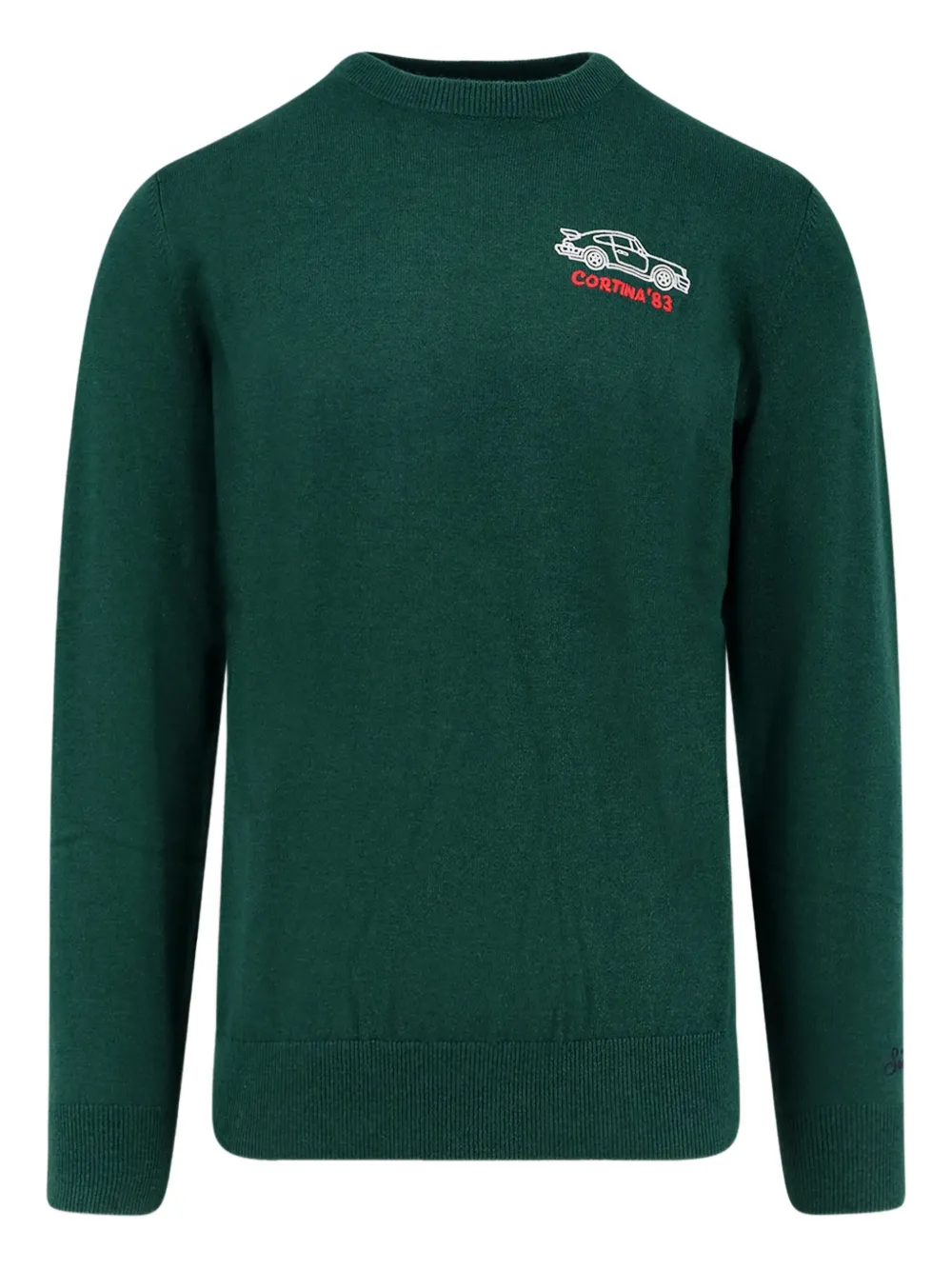 MC2 Saint Barth embroidered-motif sweater | verde | Image 1
