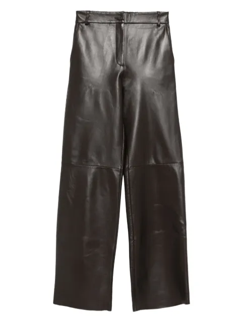 Antonelli leather trousers
