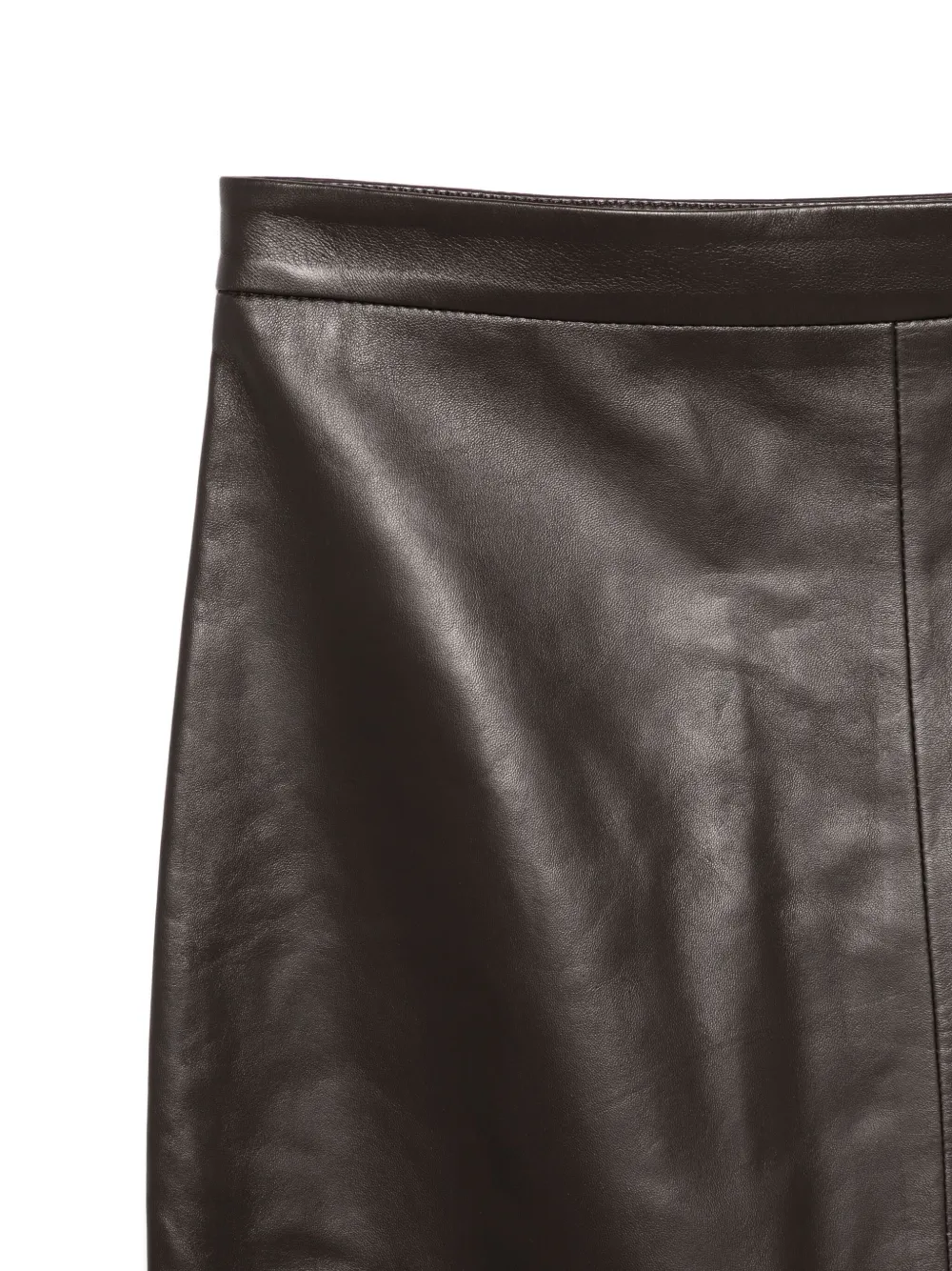 Antonelli Panelled Leather Skirt In Black