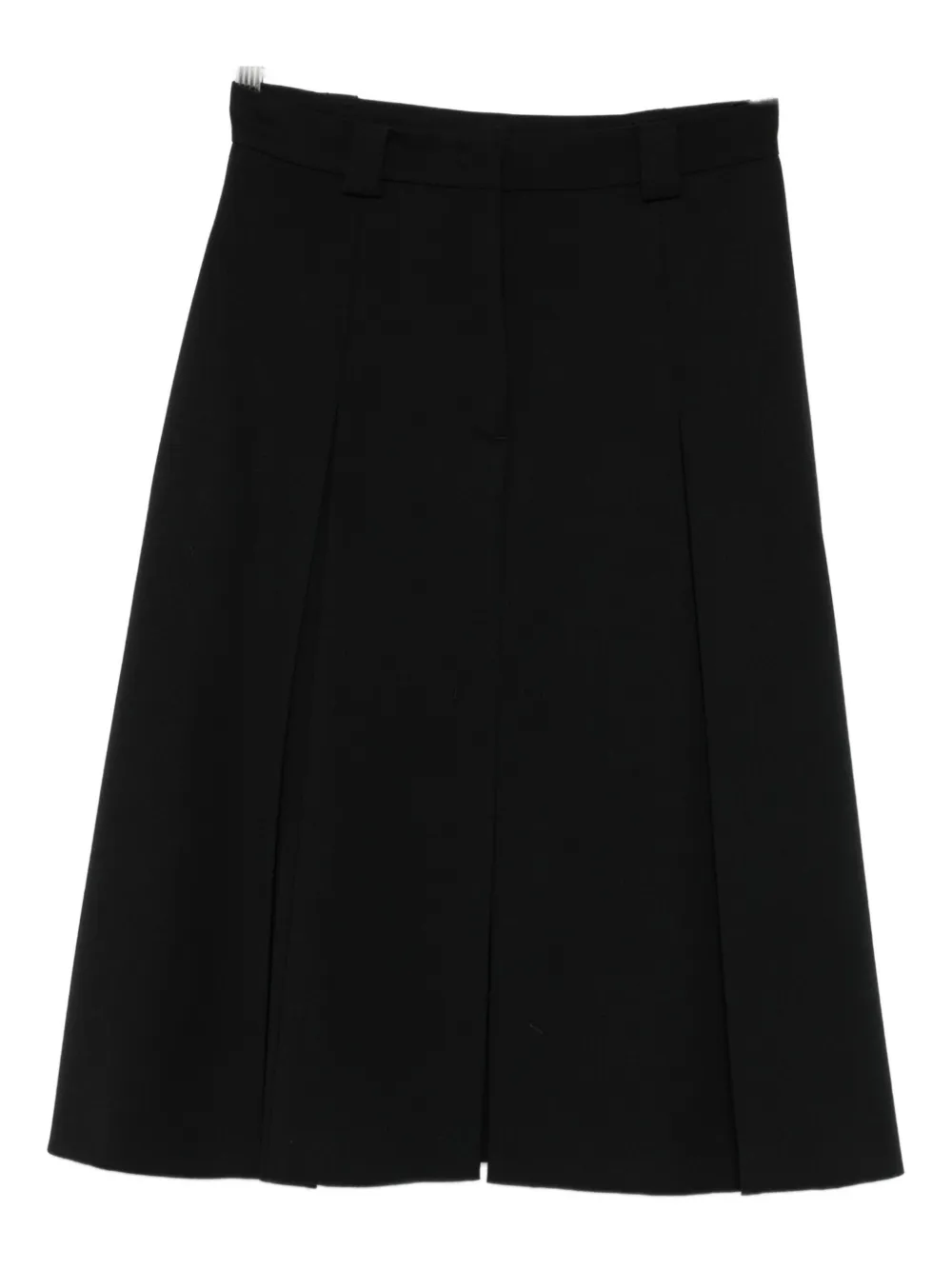 N°21 Pleated Skirt In Black