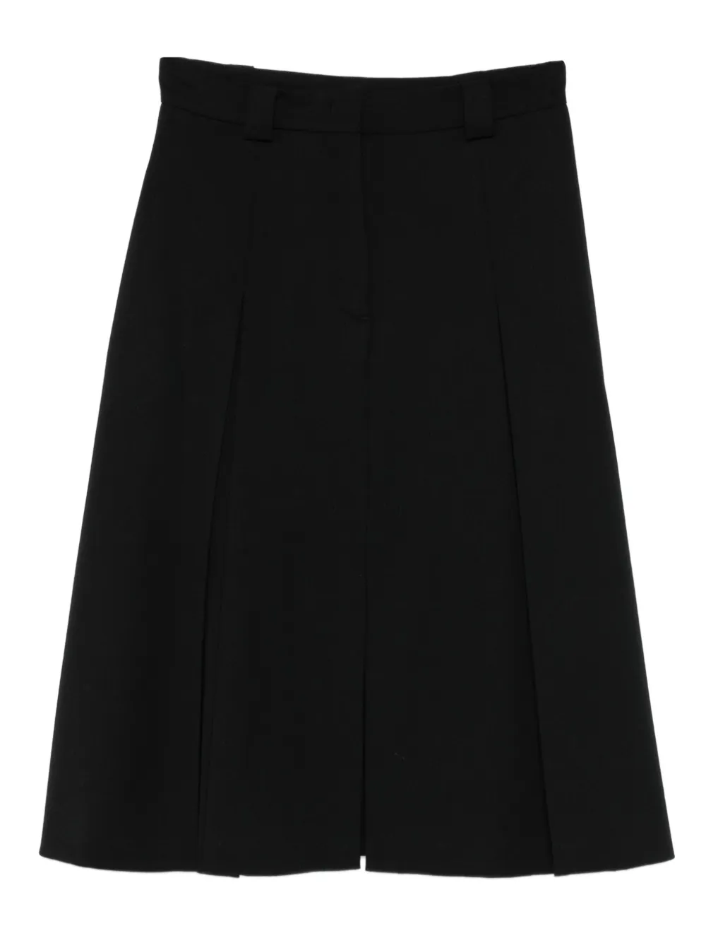 Nº21 falda con pliegues | negro | Image 1