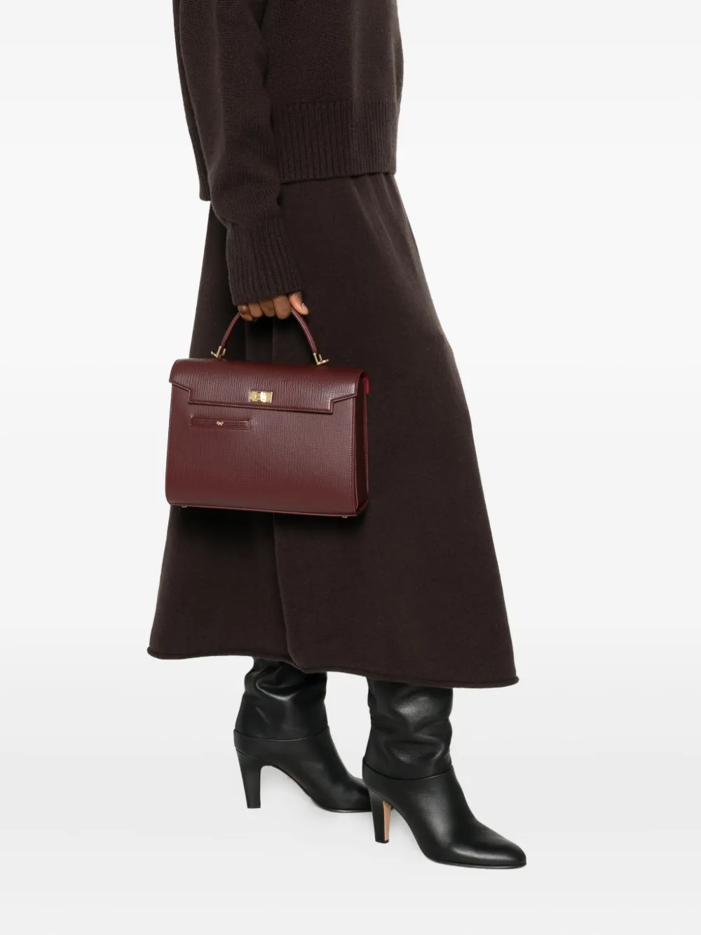 Anya Hindmarch Leren shopper - Rood