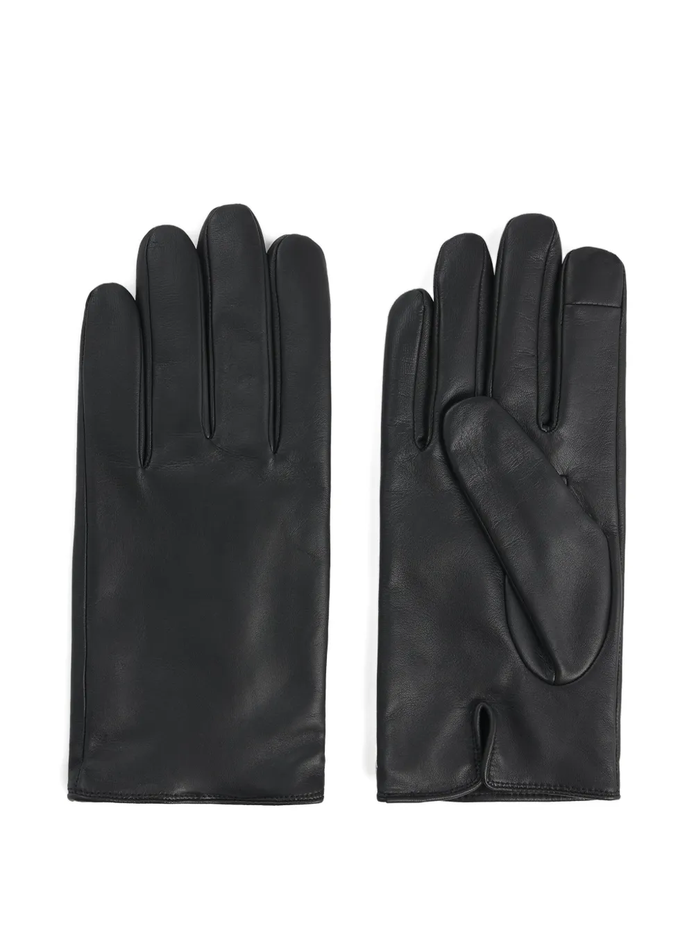 BOSS split leather gloves | Black | Image 1