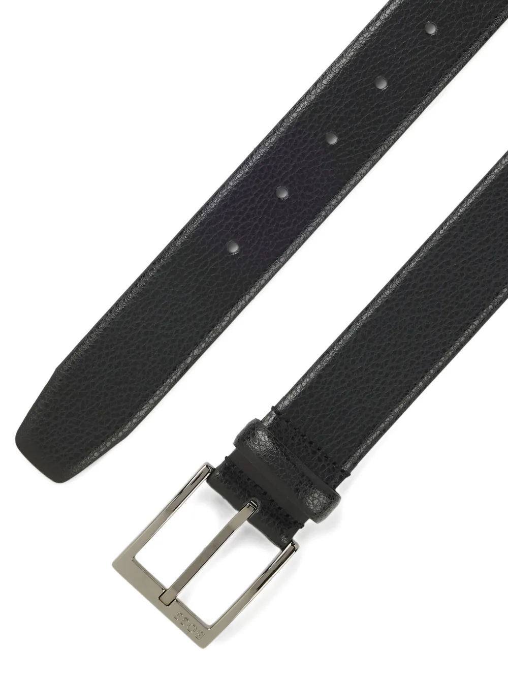 BOSS Elloy gespriem met textuur Zwart