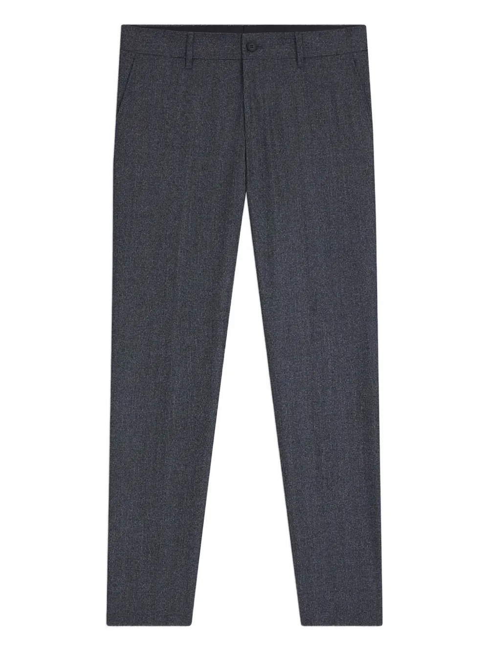 Hugo Boss Genius Virgin Wool Trousers In Blue