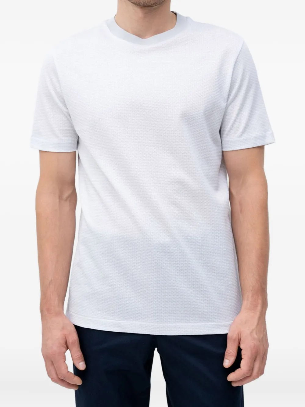 BOSS playera texturizada | blanco | Image 1