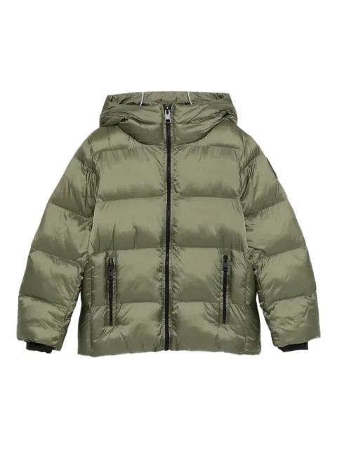 BOMBOOGIE KIDS chamarra con cierre y capucha