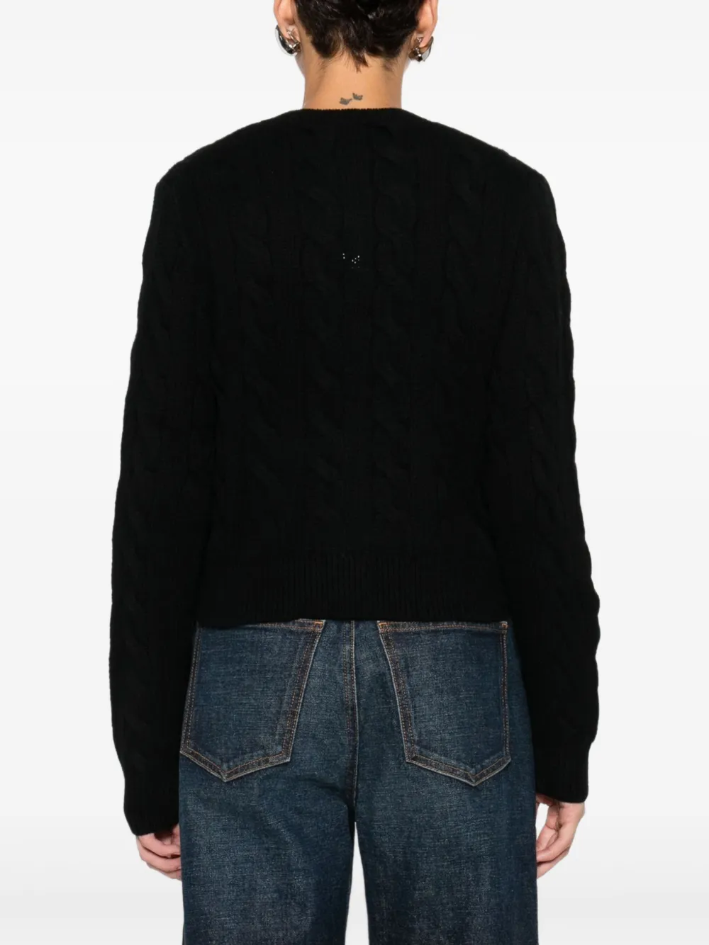 Polo Ralph Lauren Kabelgebreid vest Zwart