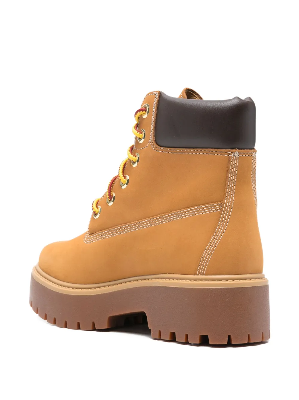 Timberland 55 mm Stone Street veterlaarzen met plateauzool Bruin
