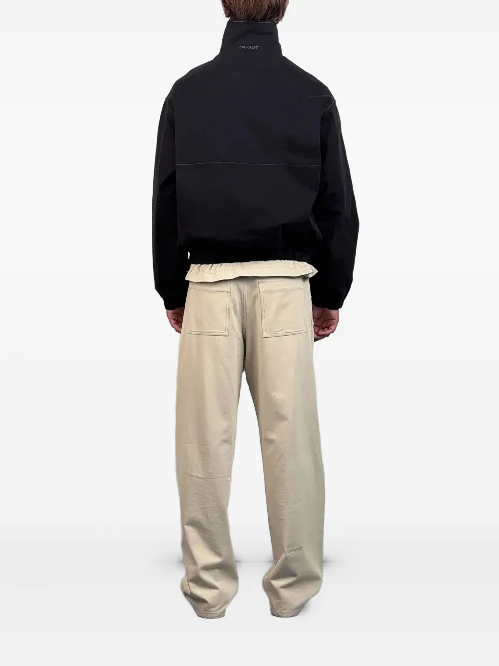 Carrera Patch Pocket Zip Jacket In Black