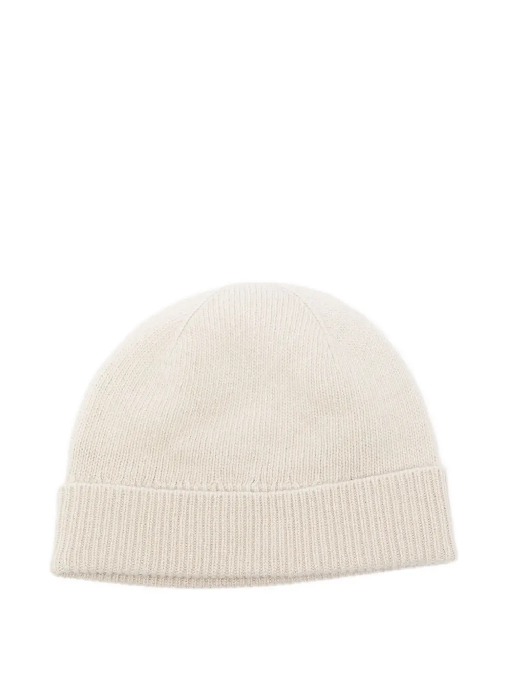 Roberto Collina Geribbelde muts - Beige