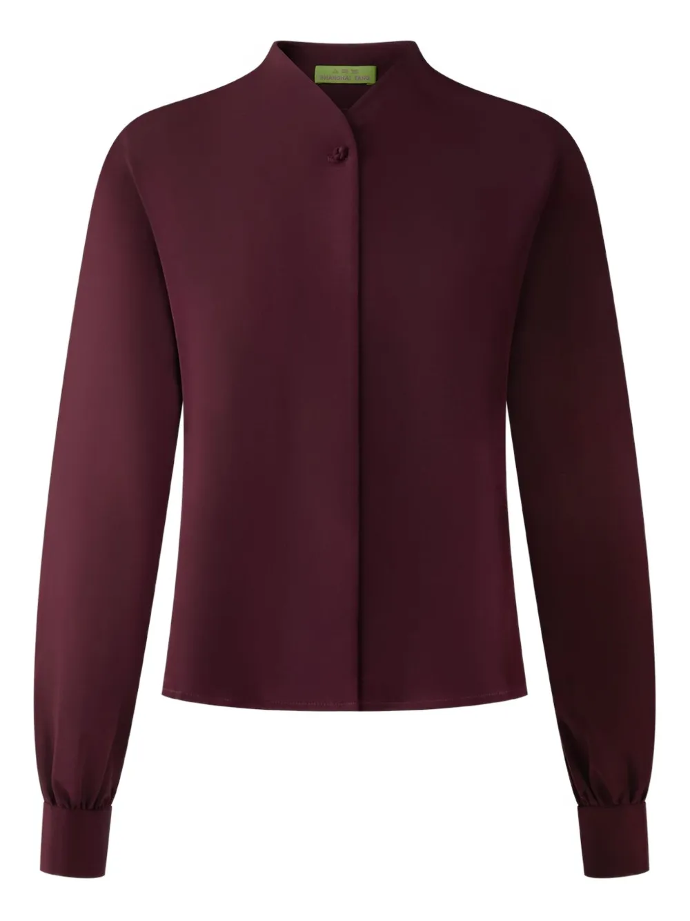 Shanghai Tang blusa con botones | morado | Image 1