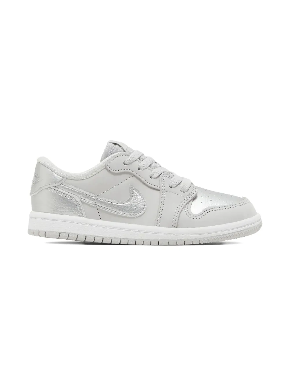Jordan Kids Jordan 1 Low OG sneakers - Zilver