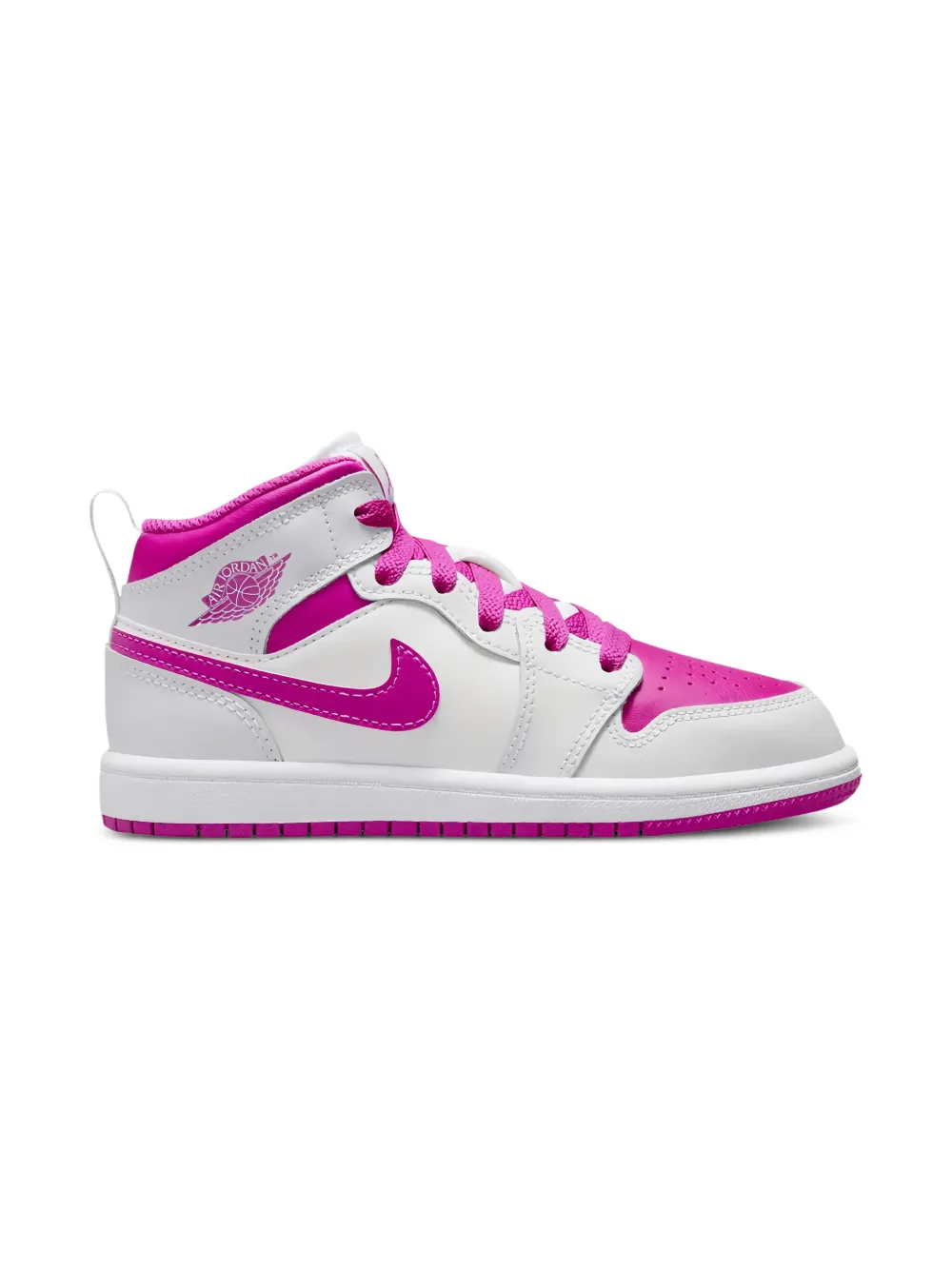 Jordan Kids Jordan 1 Mid sneakers Wit