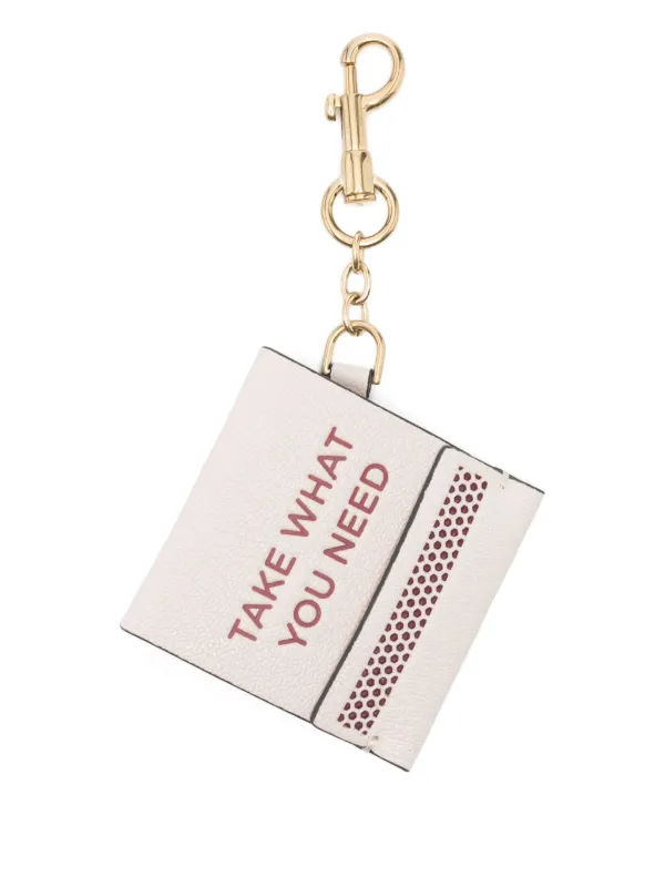 ＊ 【美品】anya hindmarch Match Book Charm ＊ Anya Hindmarch Match Book Charm in Chalk - Meghan Markle's