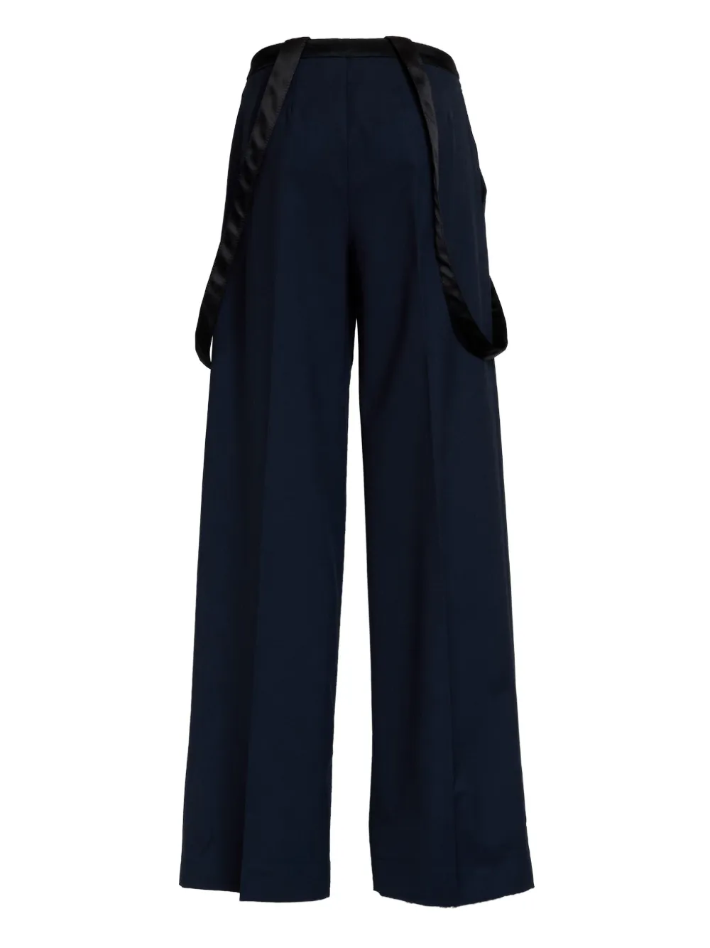 DONDUP Tecla gabardina palazzo broek - Blauw