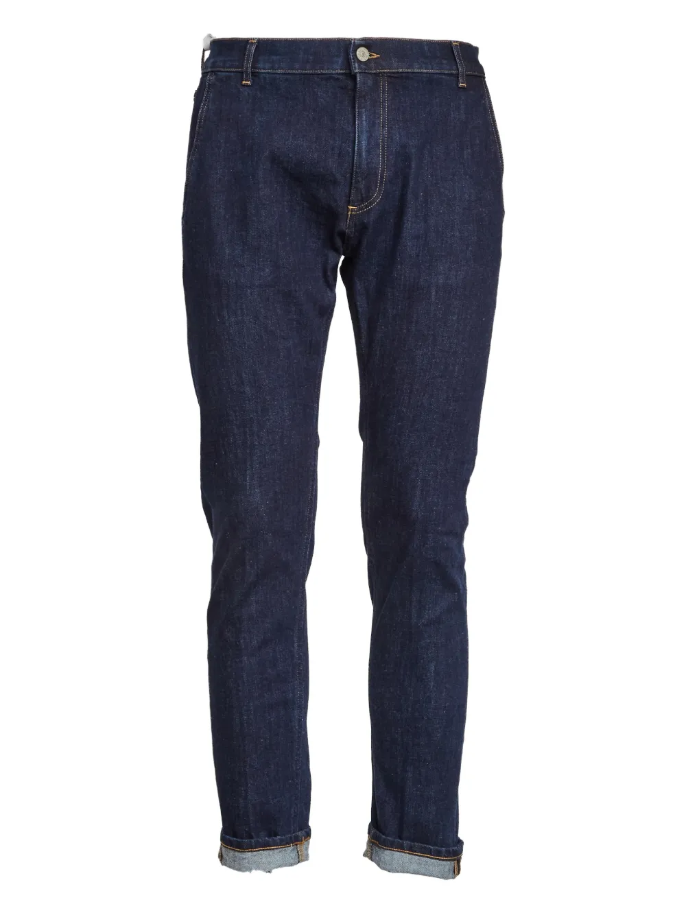Dondup Jeff Slash-pocket Jeans In Blue