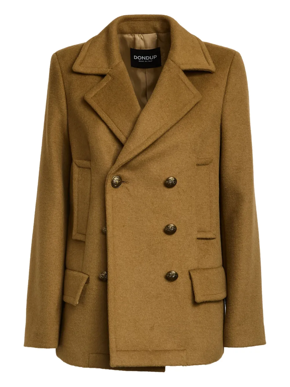 DONDUP double-breasted coat | Brown | Image 1