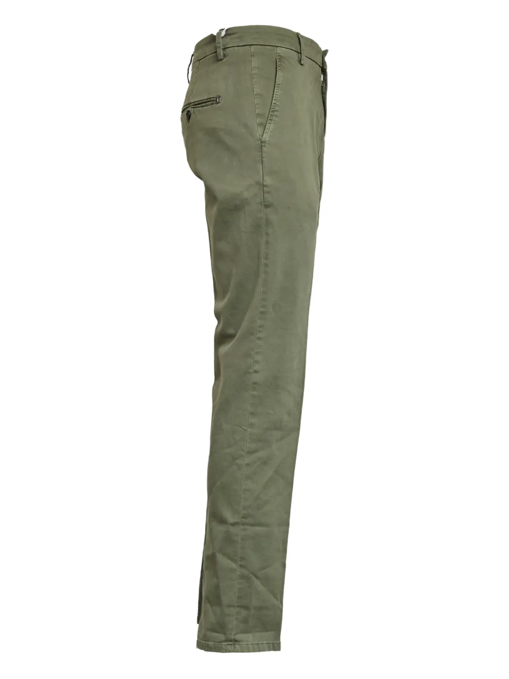 DONDUP Gaubert flat-front chinos Groen