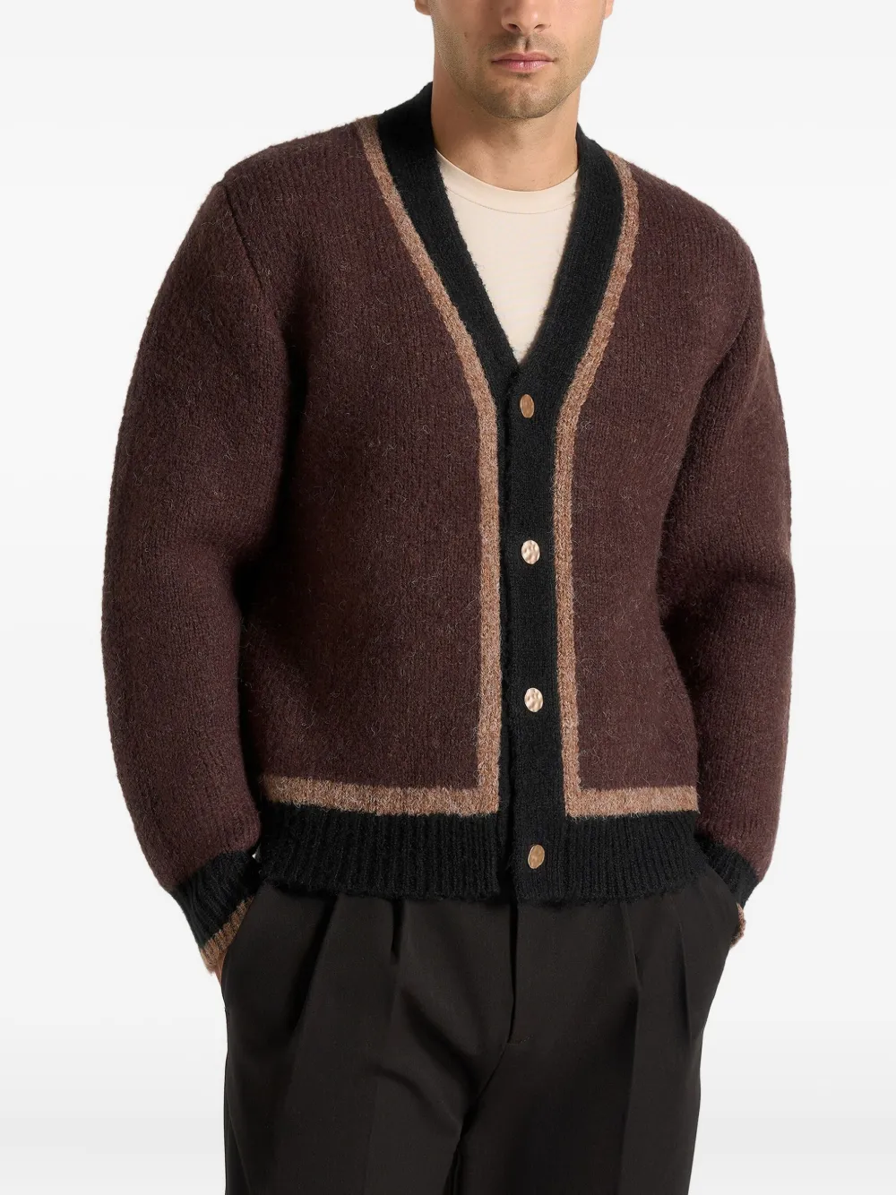 Manière De Voir cárdigan Elon | marrón | Image 1