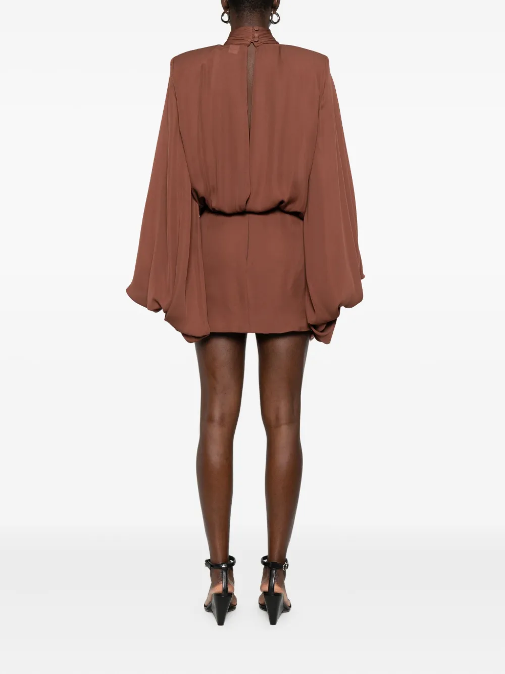 M.marquise Maura Dress In Brown