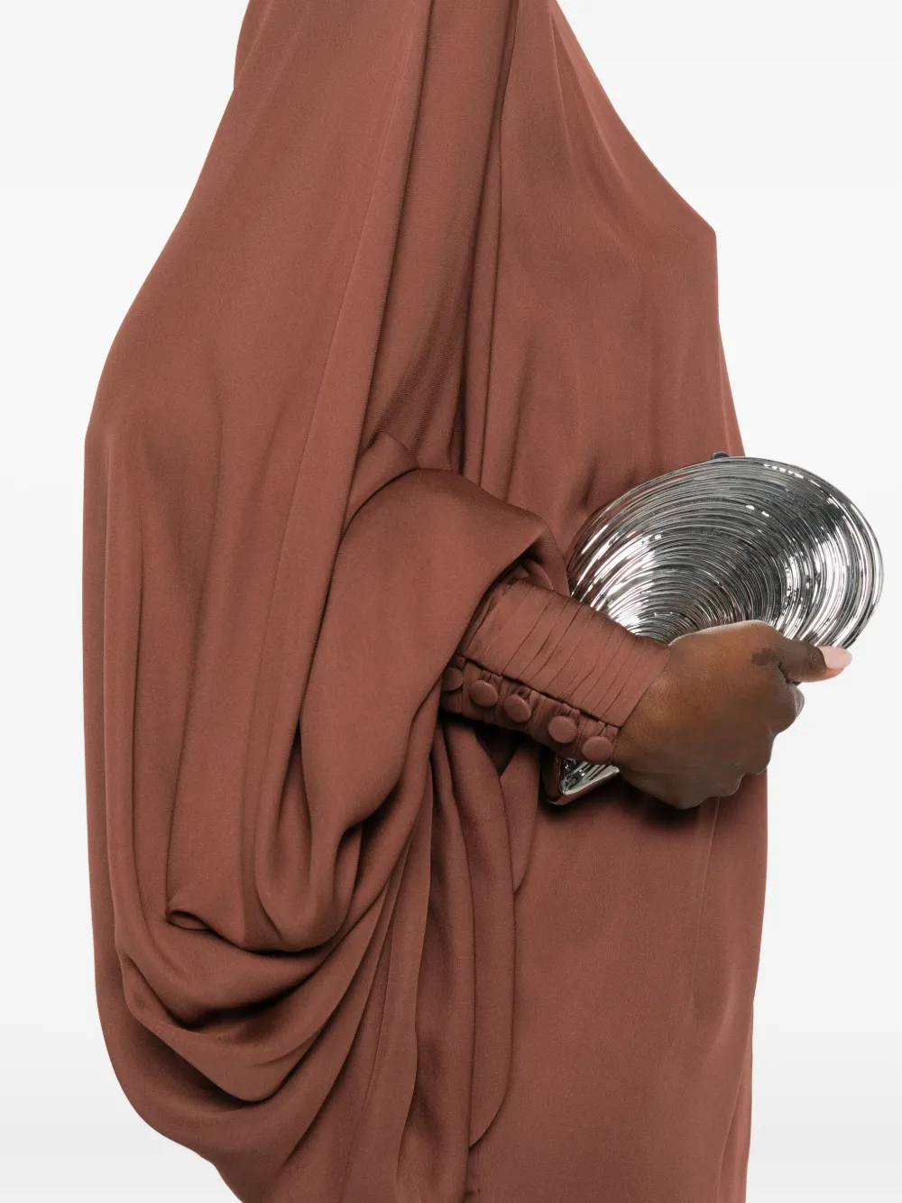 M.marquise Maura Dress In Brown