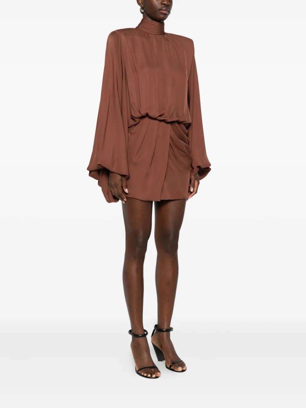 M.marquise Maura Dress In Brown