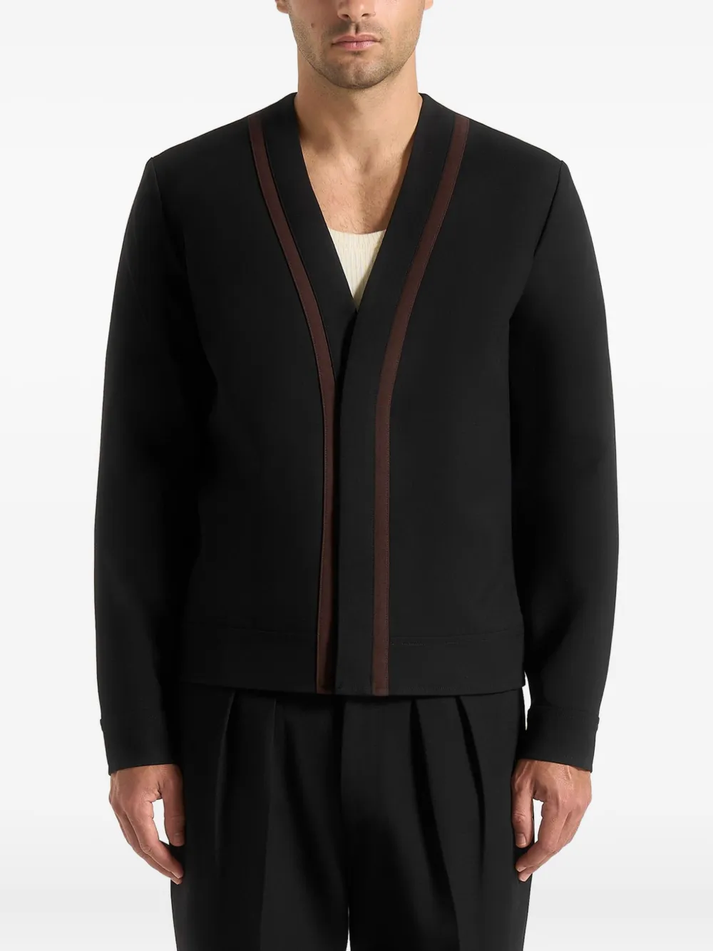 Manière De Voir Alain カーディガン | ブラック | Image 1