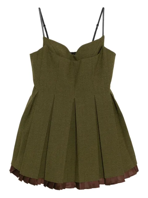 SHUSHU/TONG vestido plisado