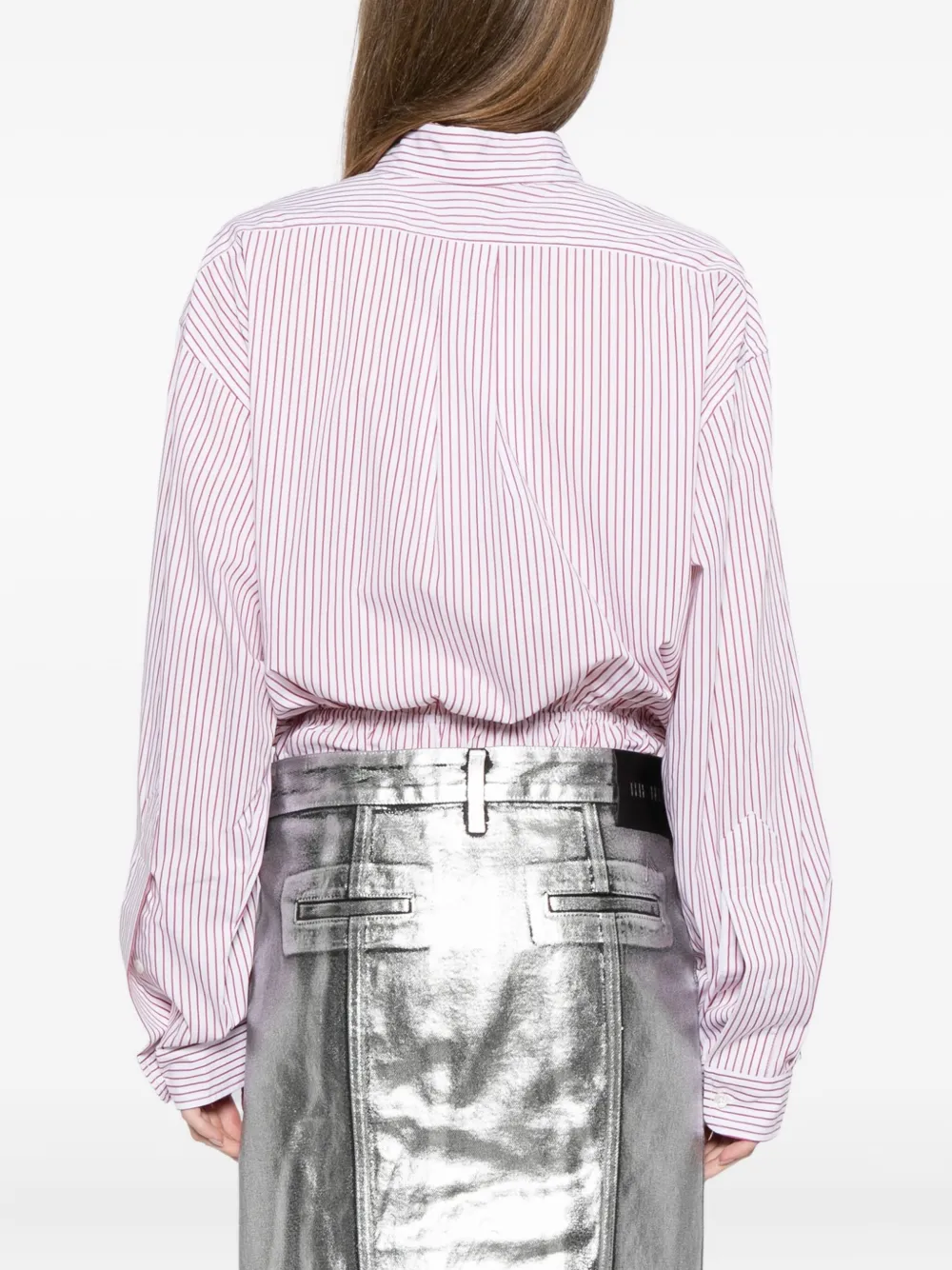 Vaquera Gestreept blouse Rood